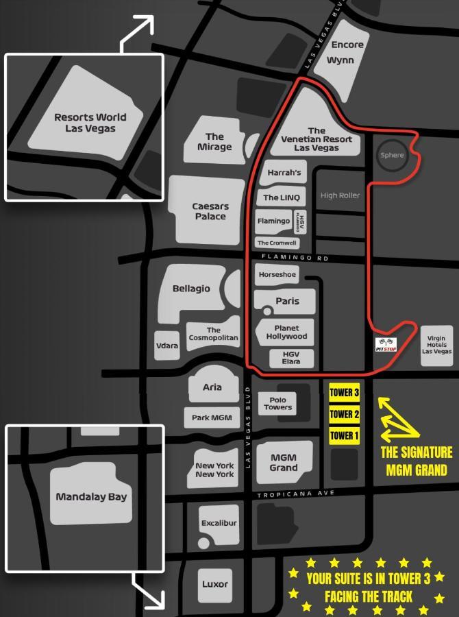 No Resort Fees-Mgm Stripview Adjoining Suites F1 View 라스베이거스 외부 사진